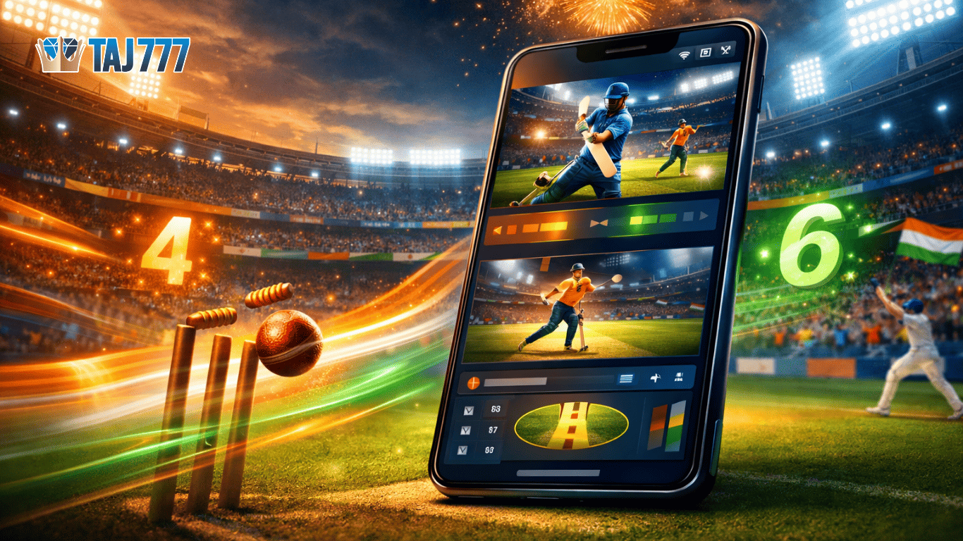 Taj777: The Best Online Cricket ID in India for Easy Wins
